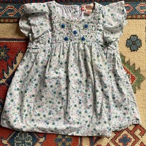 Ruby & Bloom Cotton Floral Dress (6 month)